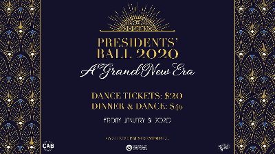 Presidents' Ball A Grand New Era